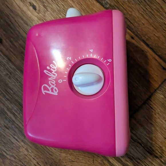 Barbie Wind Up Toaster Dings Sound Kitchen Accessorie Interactive Pink Barbie - Picture 5 of 6